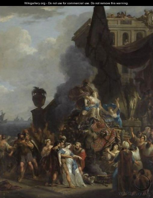 The Sacrifice Of Iphigenia - (after) Gerard Hoet
