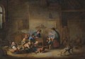 A Classroom Interior With A Mother Enrolling A New Boy To The Class - (after) Adriaen Jansz. Van Ostade