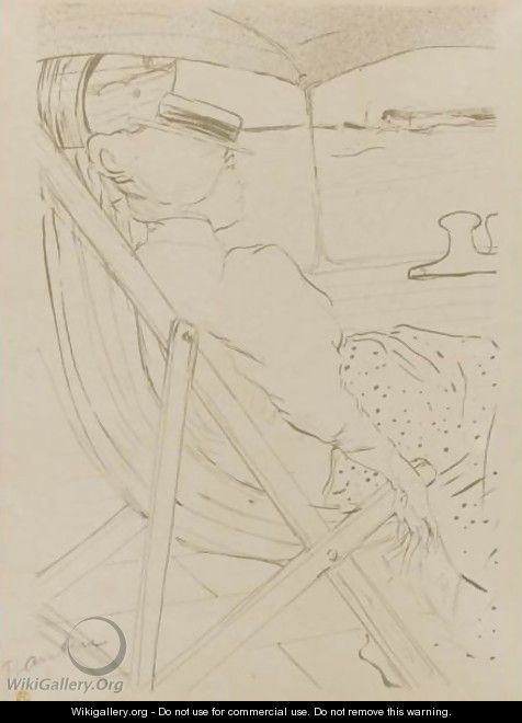 La Passagere Du 54 - Henri De Toulouse-Lautrec