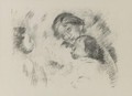 Une Mere Et Deux Enfants - Pierre Auguste Renoir