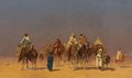 The Desert Caravan - Edmund Berninger