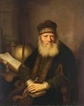 A Portrait Of A Philosopher - (after) Govert Teunisz. Flinck