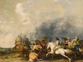 A Cavalry Battle Scene - Palamedes Palamedesz. (Stevaerts, Stevens)