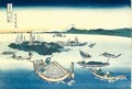 'Buyo Tsukudajima' (Tsukuda Island In Musashi Province) - Katsushika Hokusai