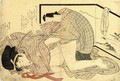 Two Shunga From 'Ehon Komachi-Biki' - Kitagawa Utamaro