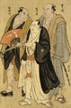 Three man - Katsukawa Shunsho