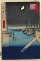 Bridge And Tsukuda Island - Utagawa or Ando Hiroshige