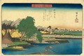 Weather At Suzaki - Utagawa or Ando Hiroshige