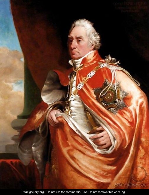 Portrait Of Admiral George Keith Elphinstone, 1st Viscount Keith (1746-1823) - (after) Saunders, George Lethbridge