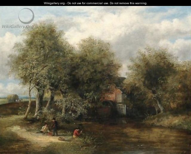 View Of The Watermill, Slaugham - James Stark