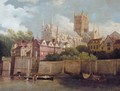 A View Of Worcester Cathedral From The South West - Joseph Farington