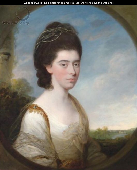 Portrait Of Penelope Johnson - Thomas Hickey