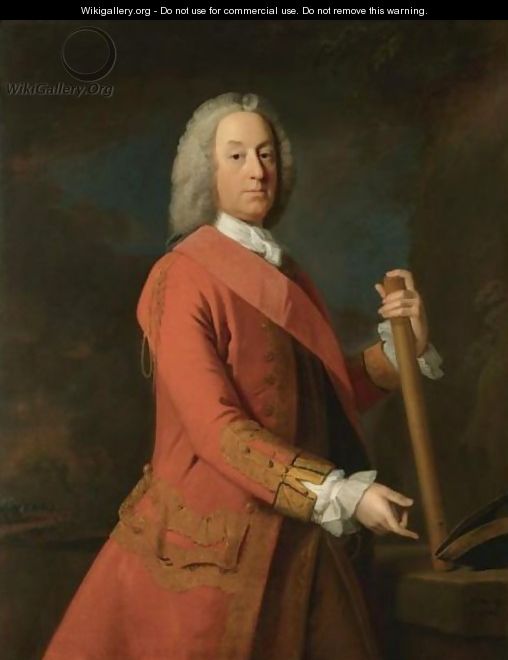 Portrait Of General Sir James Campbell Of Lawers - Allan Ramsay
