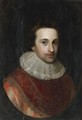 Portrait Of Sir John Nicholas Martyn - (after) Johnson, Cornelius I