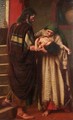 Elijah And The Widow Of Zarephath - And Elijah Took The Child, And Brought Him Down Out Of The Chamber Into The House - John Bates Bedford
