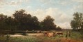 Cattle Watering - Gustav Ranzoni