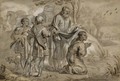 Saint Philip Baptises The Ethiopian Eunuch - Abraham Jansz. van Diepenbeeck
