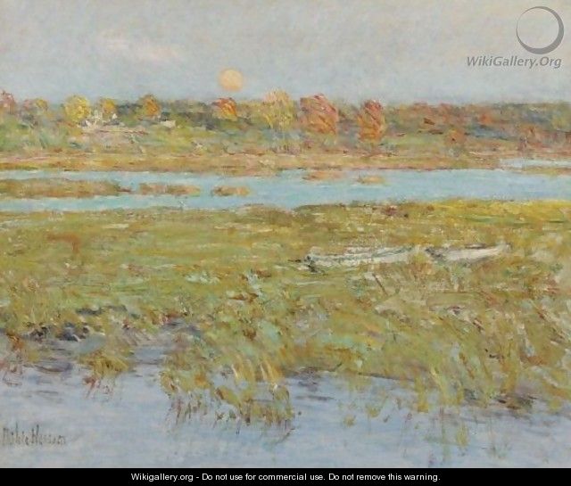 Harvest Moon (Marsh And Meadow) - Frederick Childe Hassam