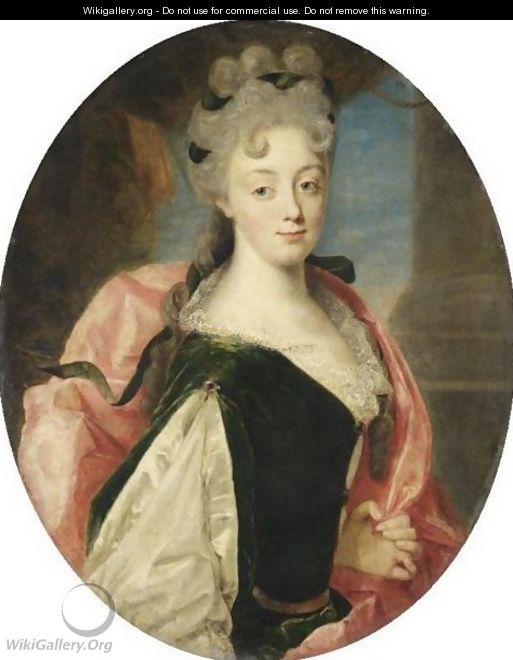 Ritratto Della Duchessa Di Borgogna - French School