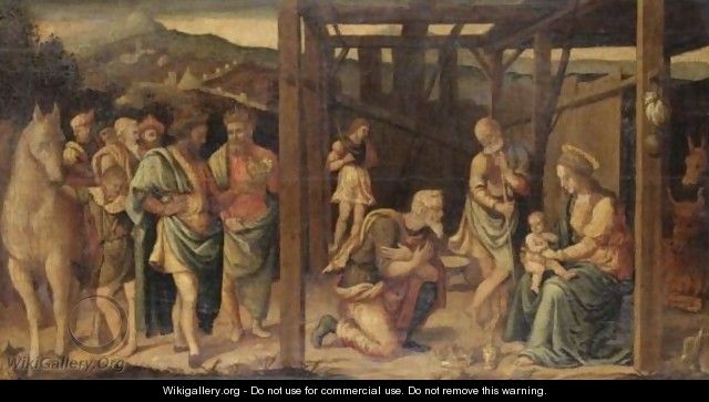 Adorazione Dei Magi - (after) Raffaellino Del Garbo