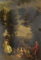 Il Gioco Dell'Altalena (Les Agreements De L'Ete) - Jean-Antoine Watteau