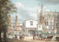 The Entrance To The Horseshoe Cloister With The West End Of St. George's Chapel, Windsor - Paul Sandby