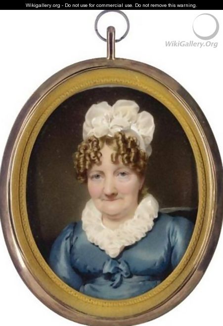 Portrait Of Mrs Vint - Hugh Ross