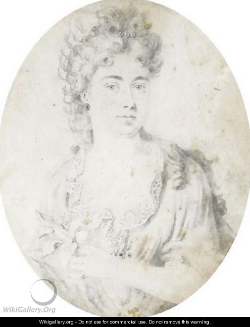 Portrait Of Sarah, Duchess Of Marlborough (1660-1744) - Bernard II Lens