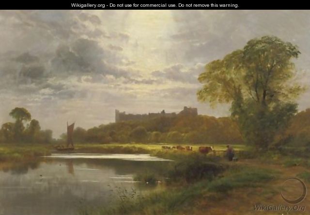View Of Arundel Castle, Sussex - George Cole, Snr.