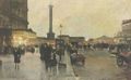 Place De La Bastille - (after) Luigi Loir