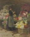 The Flower Market 2 - Victor-Gabriel Gilbert