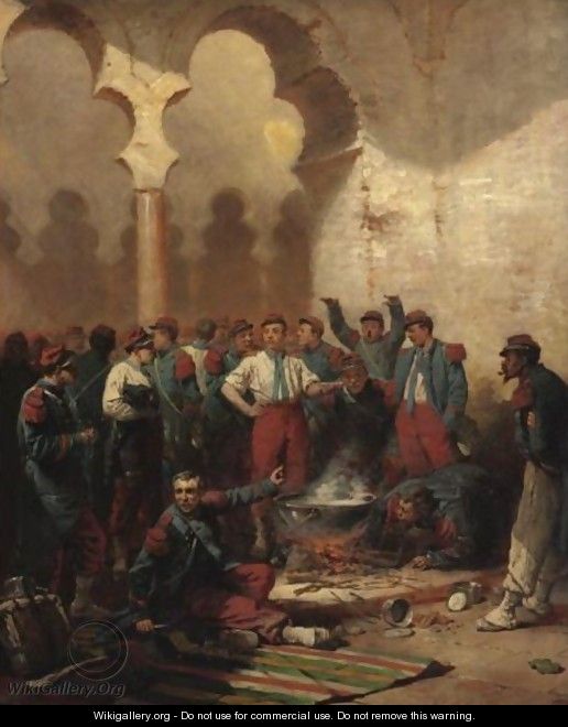 The Mess Hall - Wilfred Constant Beauquesne