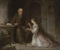 Juliet And The Friar - Sir Thomas Francis Dicksee