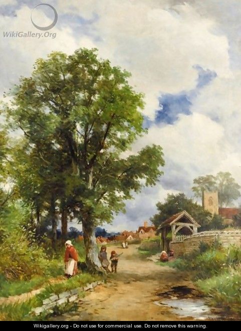 The Lynch-Gate, Valley Of The Avon, Warwick - David Bates