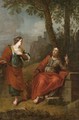 Christ And The Woman Of Samaria - Dutch School