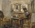 A Cobbler At Work - Adriaan De La Riviere