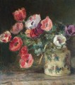Bouquet D'Anemones - Albert Lebourg