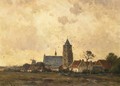 A View Of Wouw - Willem Cornelis Rip
