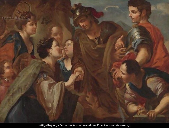 Alexander The Great And The Family Of Darius - Antonio Molinari
