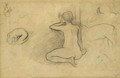 Femme Assise De Dos - Paul Gauguin