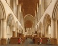 An Interior Of The St Bavo, Haarlem - (after) Isaak Nickelen