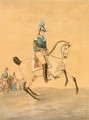 An Officer On Horseback - Hans Von Haberman