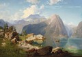 'Hardanger Fjord' - August Wilhelm Leu