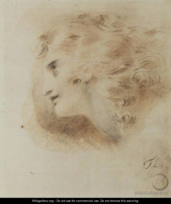 Study For The Head Of A Man - Sir Thomas Lawrence