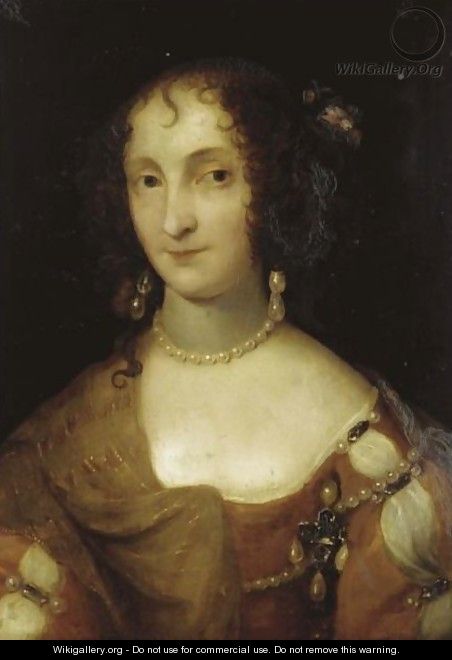 Portrait Of A Lady - (after) Davis, Theodore Russell