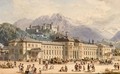 View Of Salzburg - (after) Rudolph Von Alt