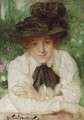 Portrait Of An Edwardian Lady - Arthur Hacker