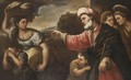 Abraham Bannishing Hagar And Ishmael - (after) Luca Giordano