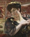 The Comedie Francaise (Possibly A Portrait Of The Actress Rejane) - Paul Albert Besnard
