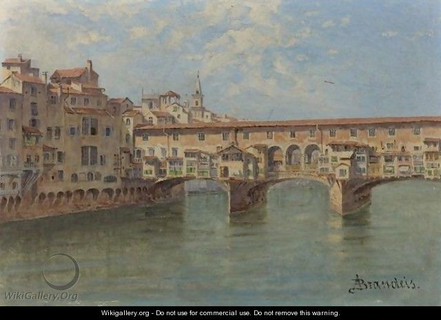 The Ponte Vecchio, Florence - Antonietta Brandeis